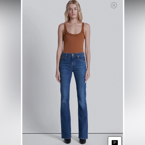 7 For All Mankind Denim - 7 For All Mankind The Skinny Bootcut Jeans - Size 29